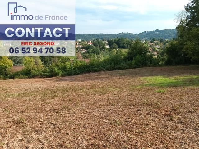 Terrain vente à Villefranche-de-Rouergue, Livinhac-le-haut