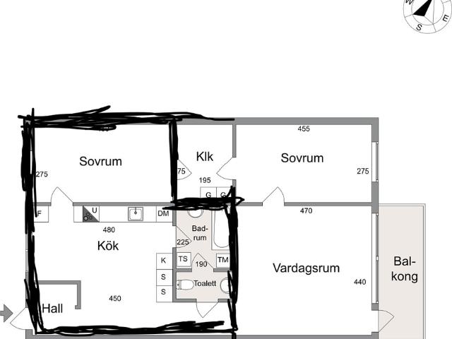 Rum hyra i Partille, Västra Götaland