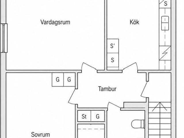 Lägenhet hyra i Stålabo, Sexdrega