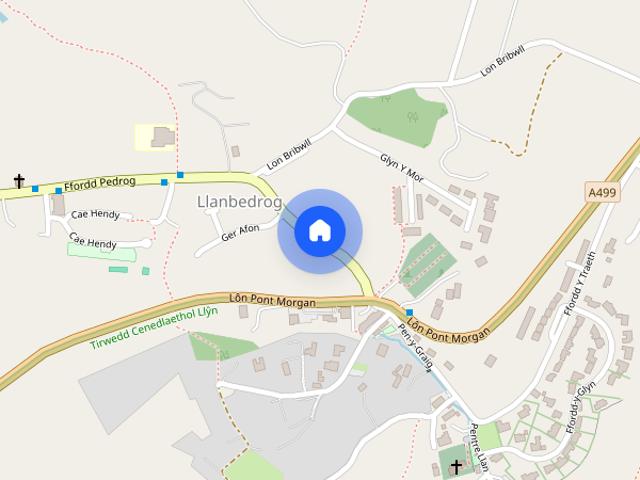 House for rent in Llanbedrog, Wales