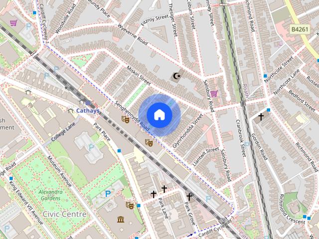 House for rent in Maindy, Cardiff