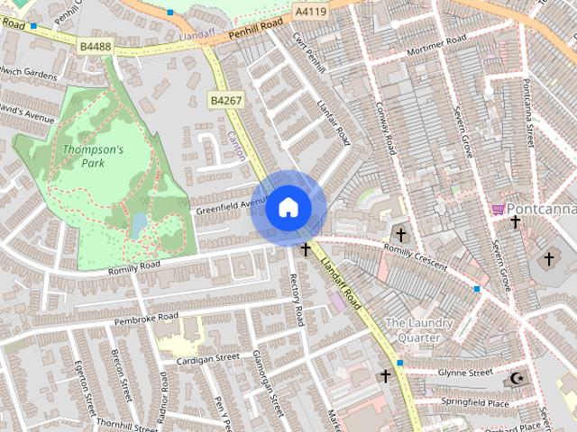 Apartment for rent in Canton, Cardiff