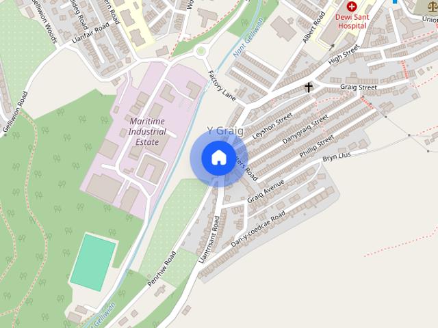 Apartment for rent in Pen-y-coedcae, Pontypridd