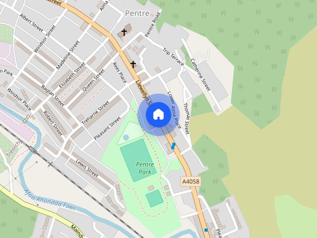 Apartment for rent in Pentre