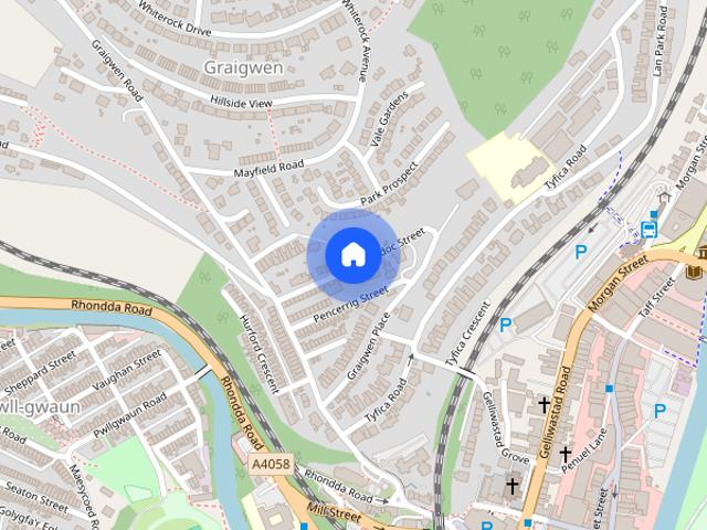House for rent in Graigwen, Pontypridd