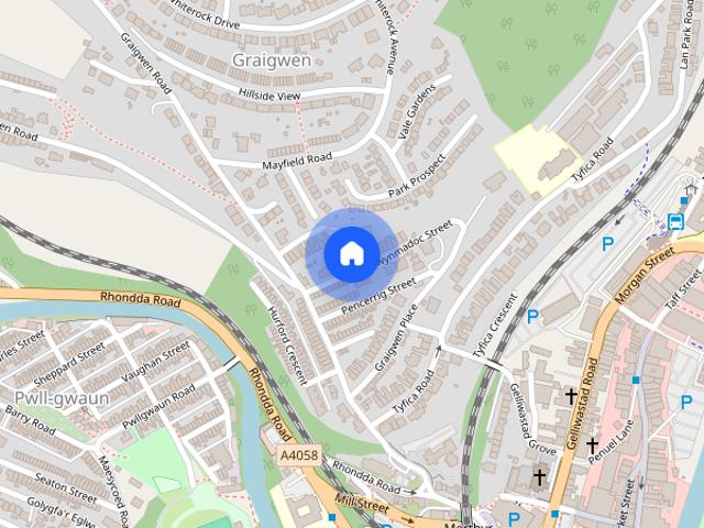House for rent in Graigwen, Pontypridd