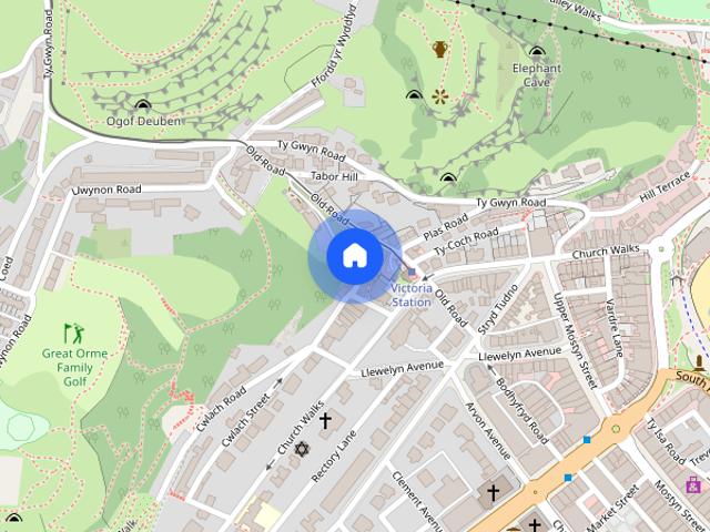 Apartment for rent in Llandudno