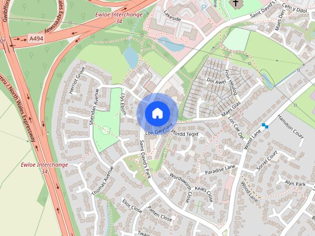 House for rent in Hawarden, Wales