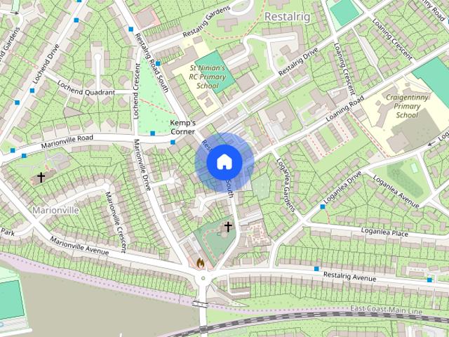Apartment for rent in Restalrig, City of Edinburgh