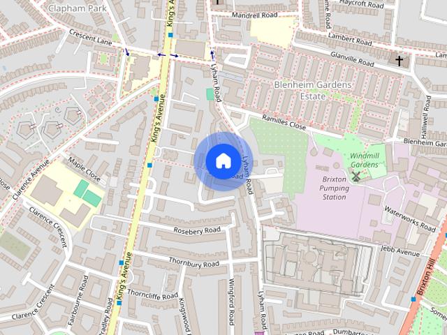House for rent in Blenheim Gardens Estate, Greater London