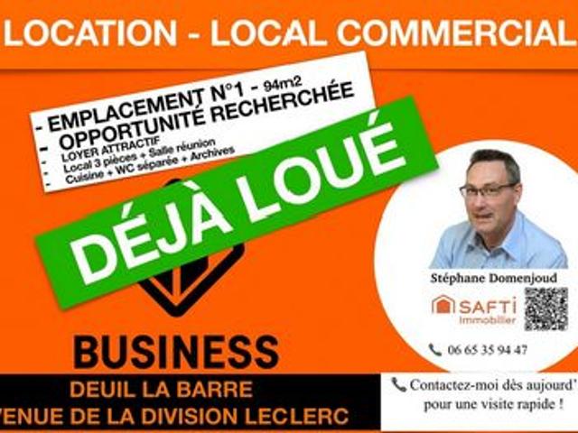Local Commercial location à Sarcelles, Deuil-la-barre