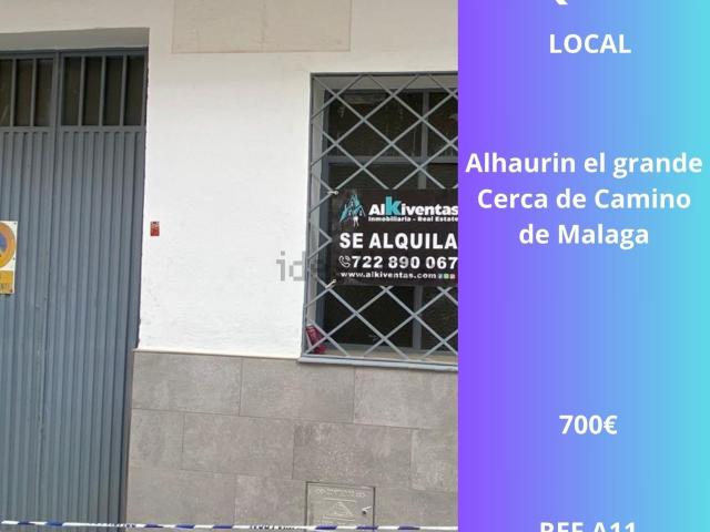 Local Comercial en alquiler en Barrio de San Antón, Valle del Guadalhorce