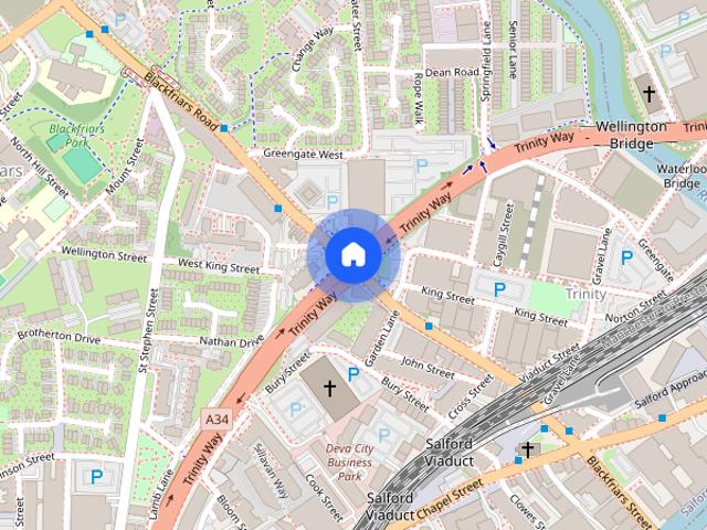 Apartment for rent in Blackfriars, Salford