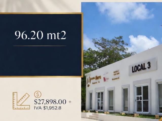 Local Comercial en renta en Tulum, Quintana Roo