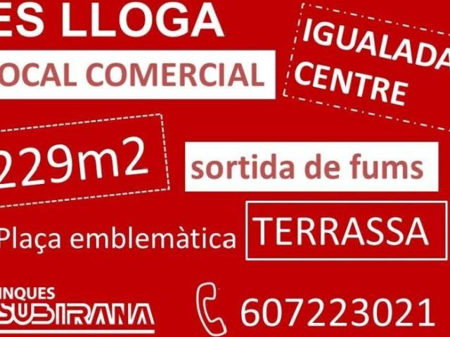Local Comercial en alquiler en Igualada, Barcelona