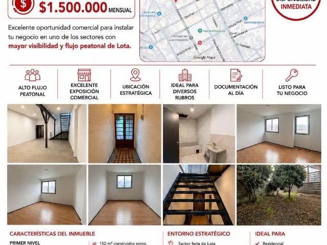 Local Comercial en arriendo en Lota, Biobío
