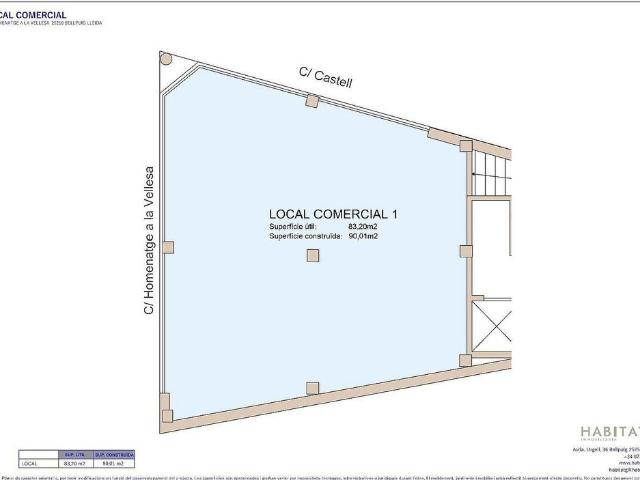 Local Comercial en venta en Urgell, Catalunya