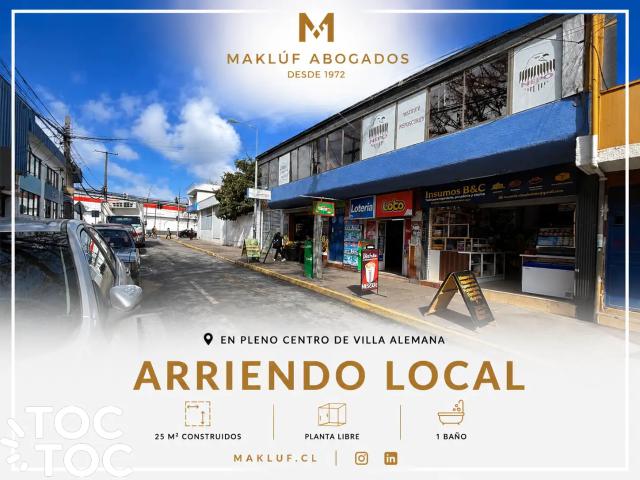 Local Comercial en arriendo en Peñablanca, Villa Alemana