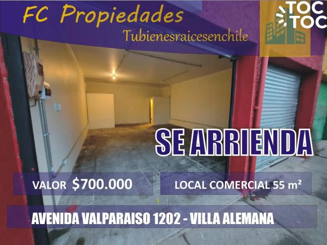 Local Comercial en arriendo en Villa Alemana, Valparaíso