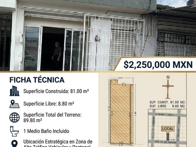Local Comercial en venta en Centro, Tabasco