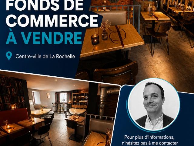 Local Commercial vente à La Rochelle