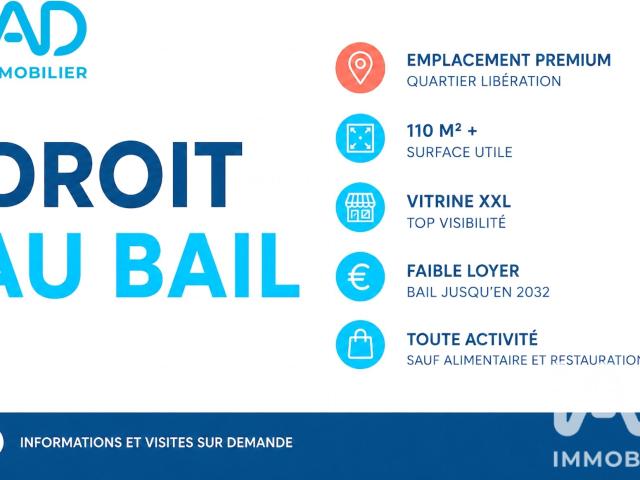 Local Commercial vente à Nice