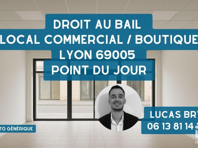 Local Commercial vente à Lyon, Métropole de Lyon