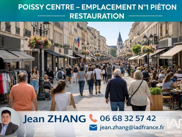 Local Commercial vente à Saint-Germain-en-Laye, Poissy