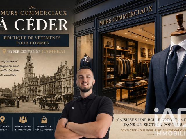 Local Commercial vente à Cambrai
