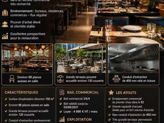 Local Commercial vente à Boulogne-Billancourt, Issy-les-moulineaux