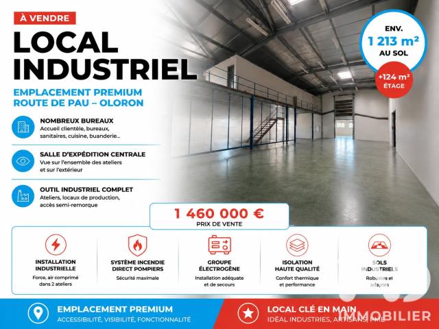 Local Commercial vente à Oloron-Sainte-Marie, Oloron-sainte-marie