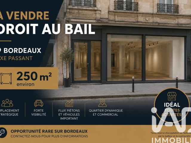 Local Commercial vente à Bordeaux