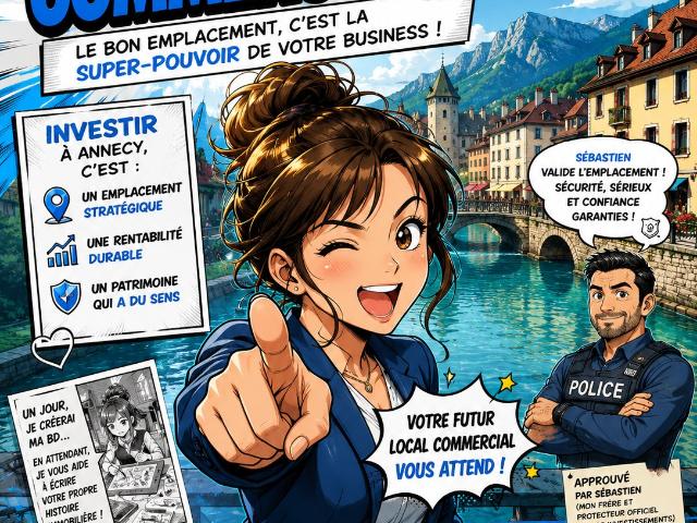 Local Commercial vente à Annecy, La Clusaz