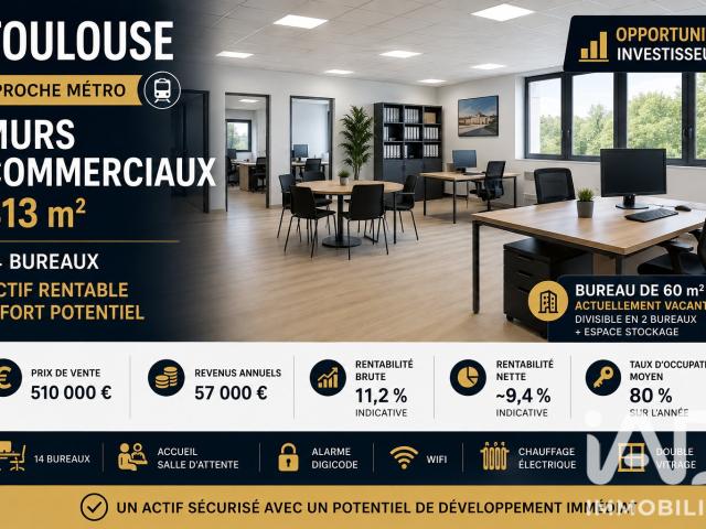 Local Commercial vente à Toulouse