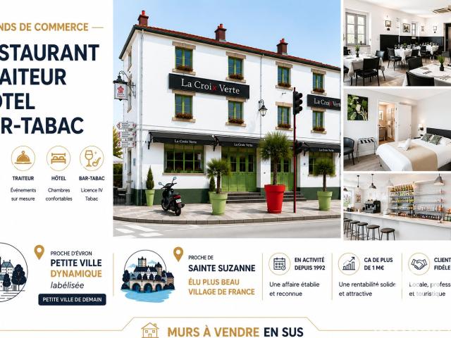 Local Commercial vente à Mayenne, Evron