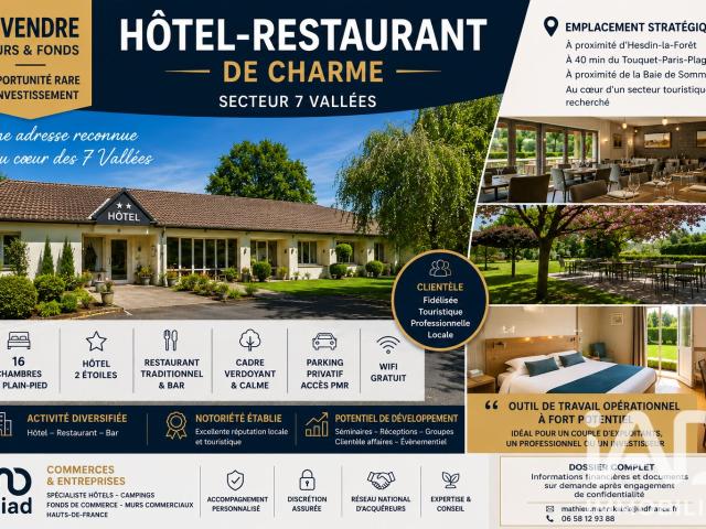 Local Commercial vente à Montreuil-sur-Mer, Sainte-austreberthe