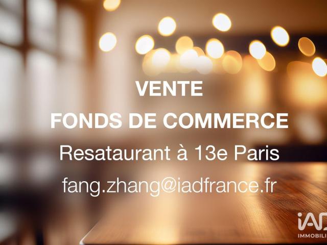 Local Commercial vente à Paris, Île-de-France