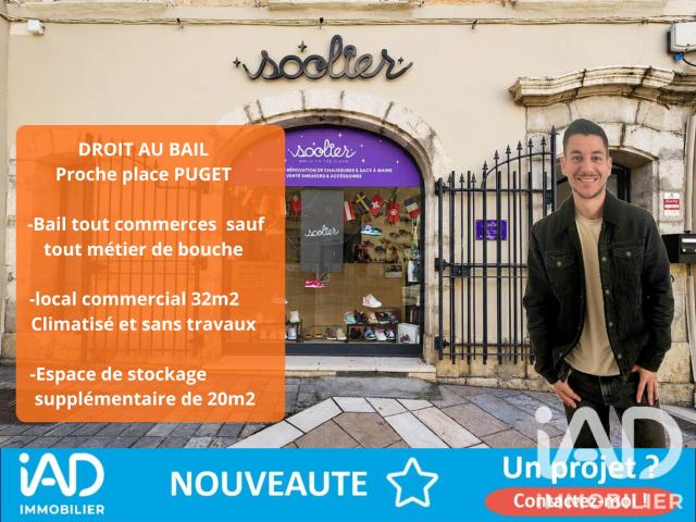 Local Commercial vente à Arrondissement de Toulon, Toulon