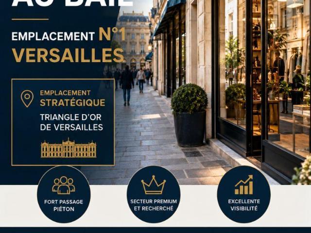 Local Commercial vente à Versailles