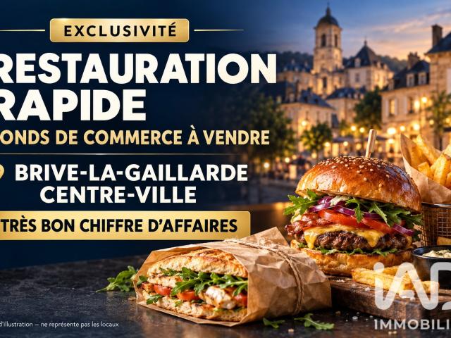 Local Commercial vente à Brive-la-Gaillarde, Corrèze