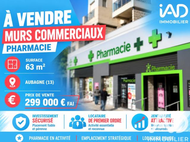 Local Commercial vente à Marseille, Aubagne