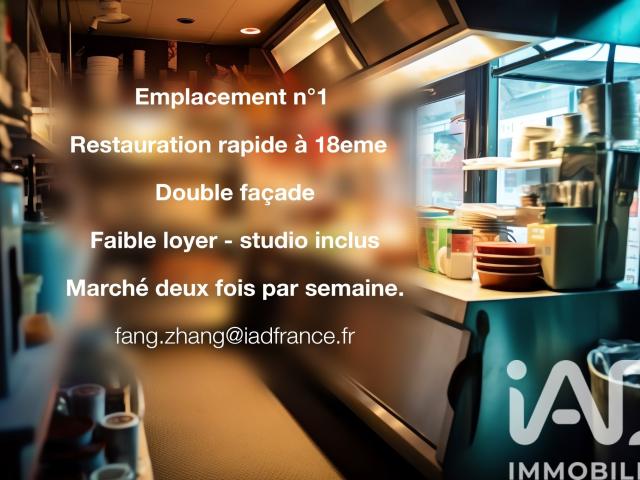 Local Commercial vente à Paris, Île-de-France