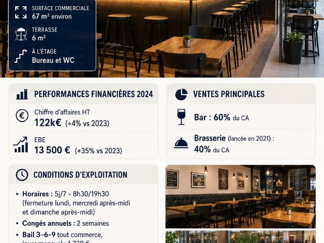 Local Commercial vente à Saint-André-les-Vergers, Aube