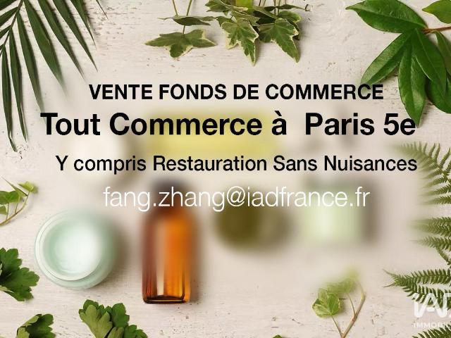 Local Commercial vente à Paris, Île-de-France