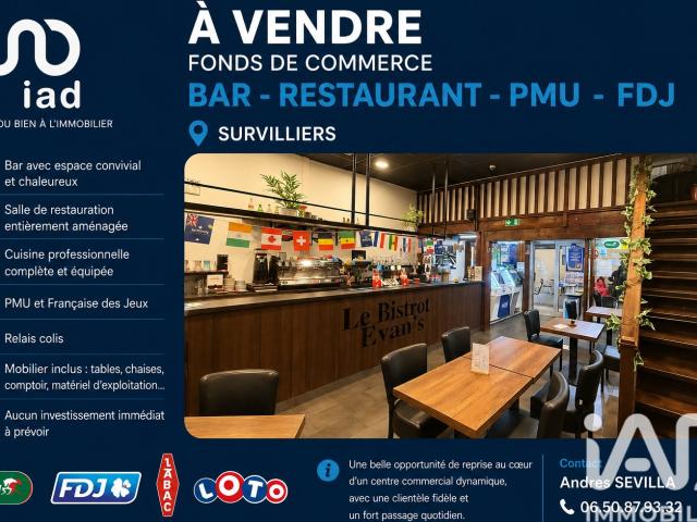 Local Commercial vente à Survilliers, Val-d'Oise