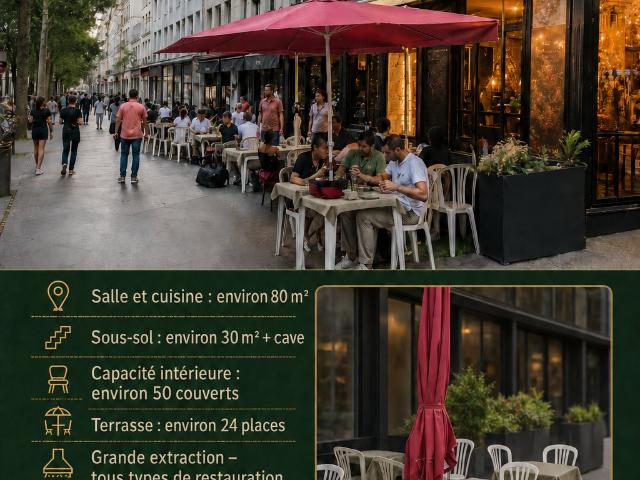 Local Commercial vente à Paris, Île-de-France