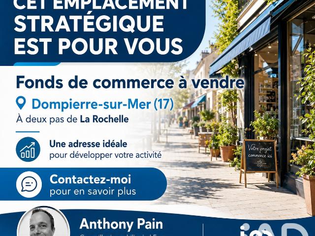 Local Commercial vente à La Rochelle, Dompierre-sur-mer