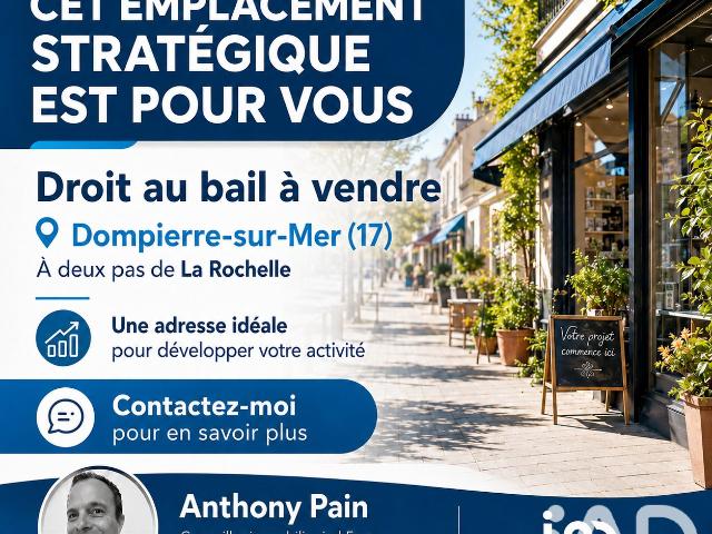 Local Commercial vente à La Rochelle, Dompierre-sur-mer
