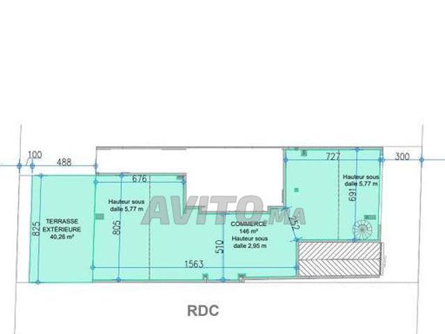 Local commercial vente à Anfa, Gharb-Chrarda-Beni Hssen