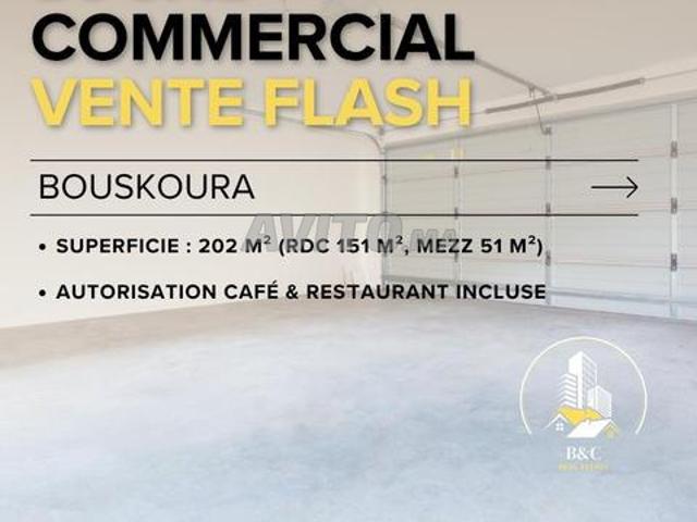 Local commercial vente à Bouskoura, Gharb-Chrarda-Beni Hssen